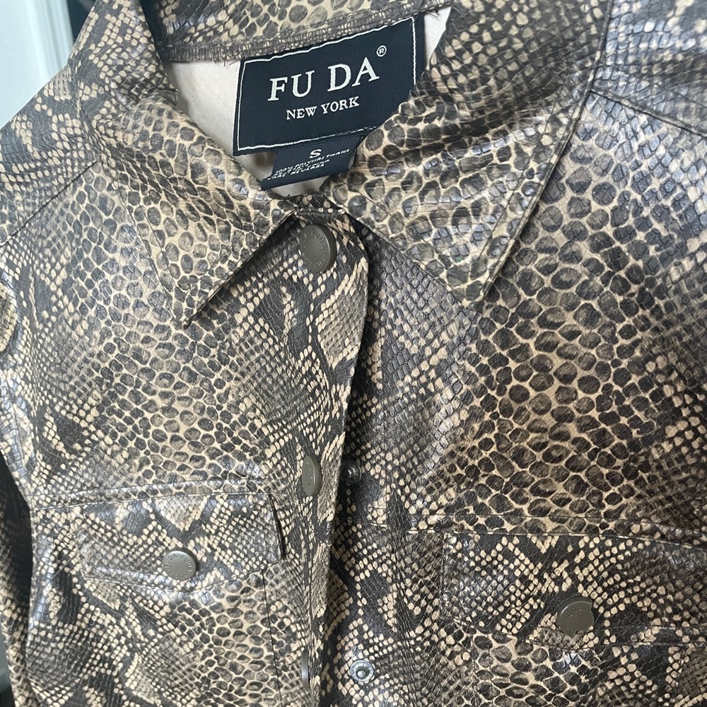Fu Da New York | Snake Skin Jacket